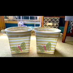 Pottery Barn Kids Storage Bins - set of 2